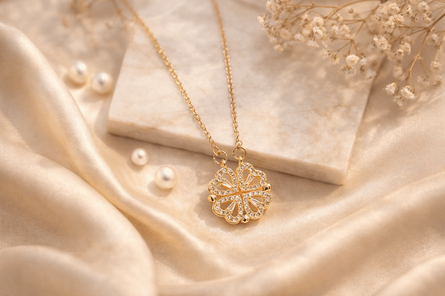 Heart Bloom Convertible Necklace