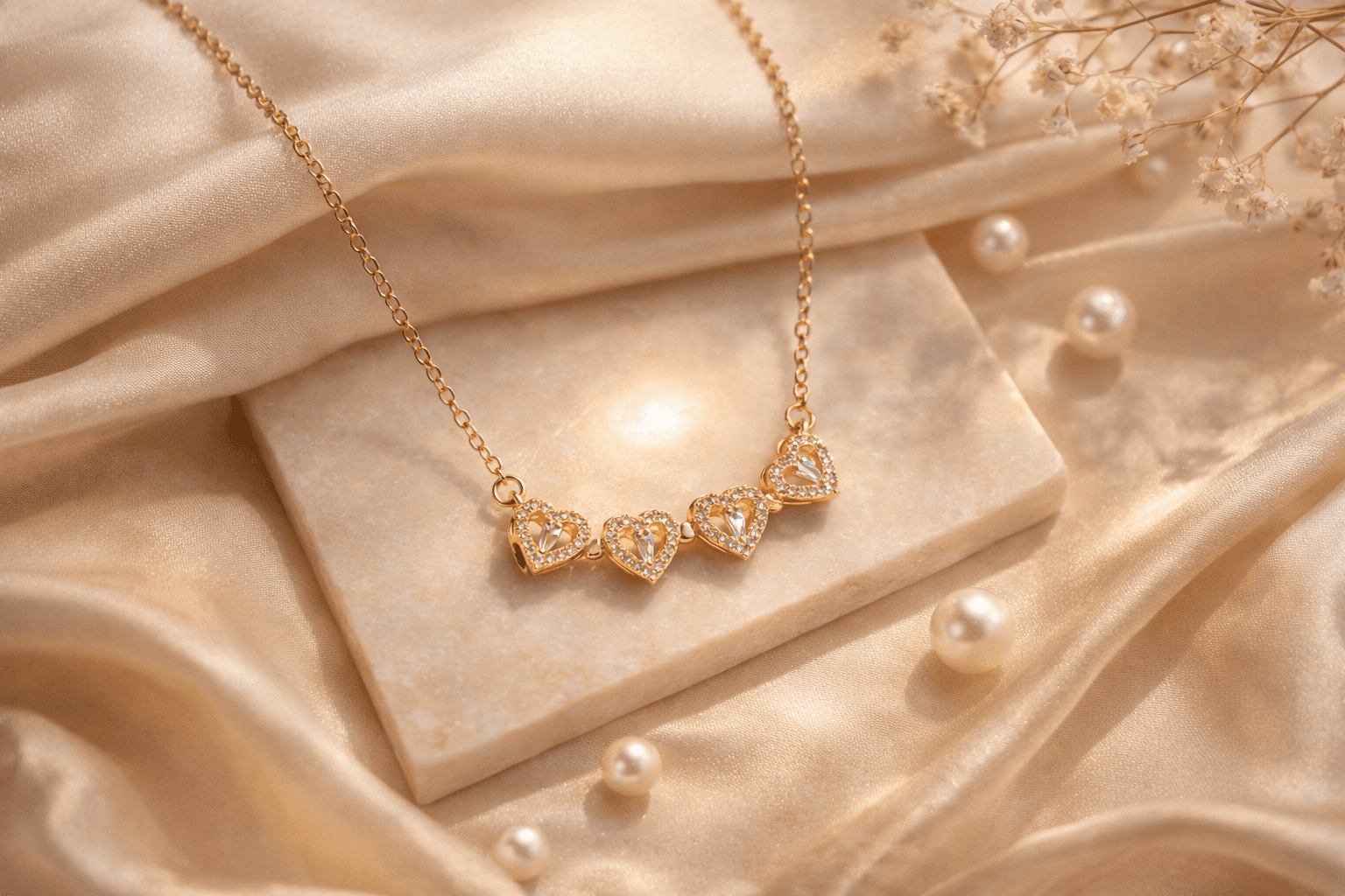 Heart Bloom Convertible Necklace