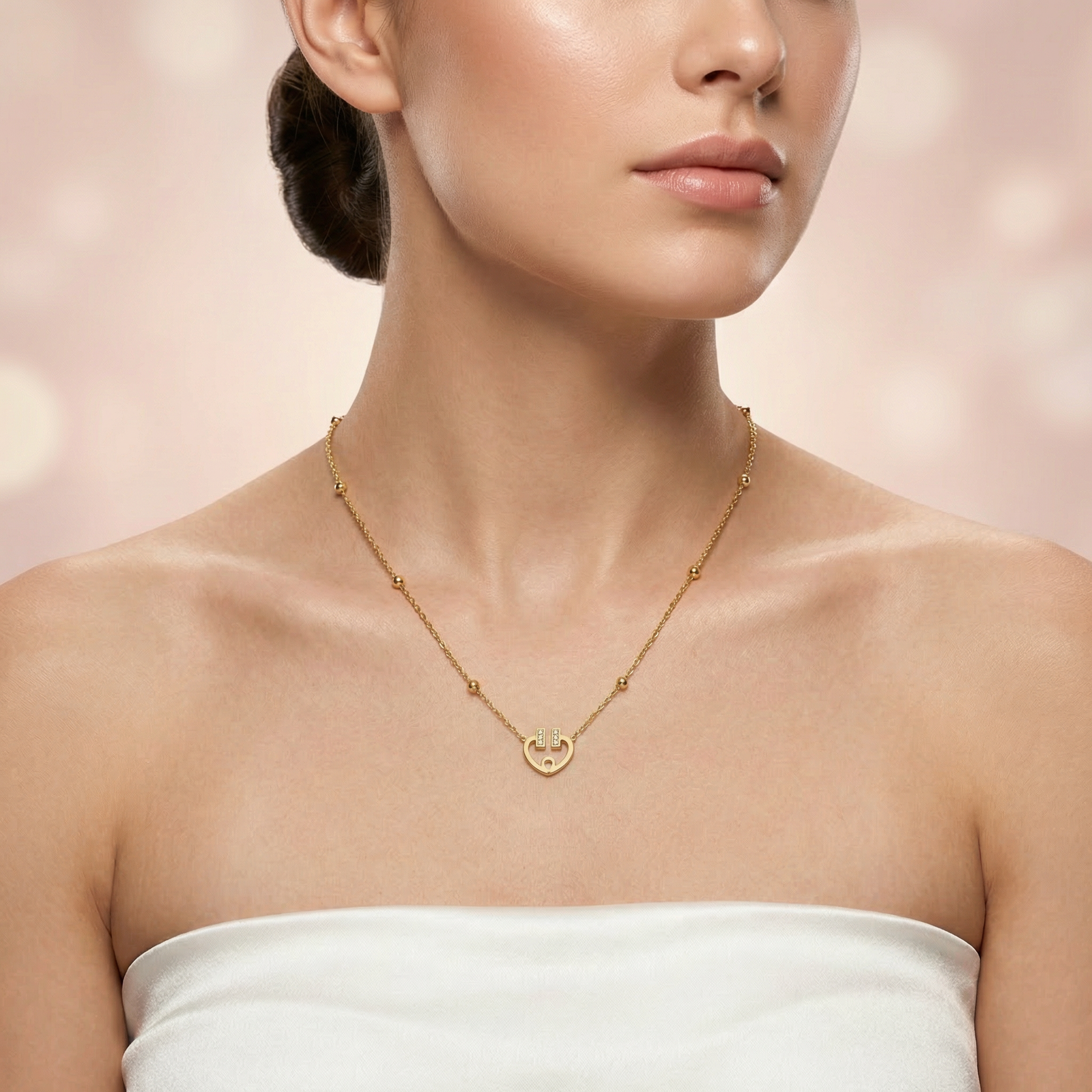 BLINK Celeste Smile Charm Necklace