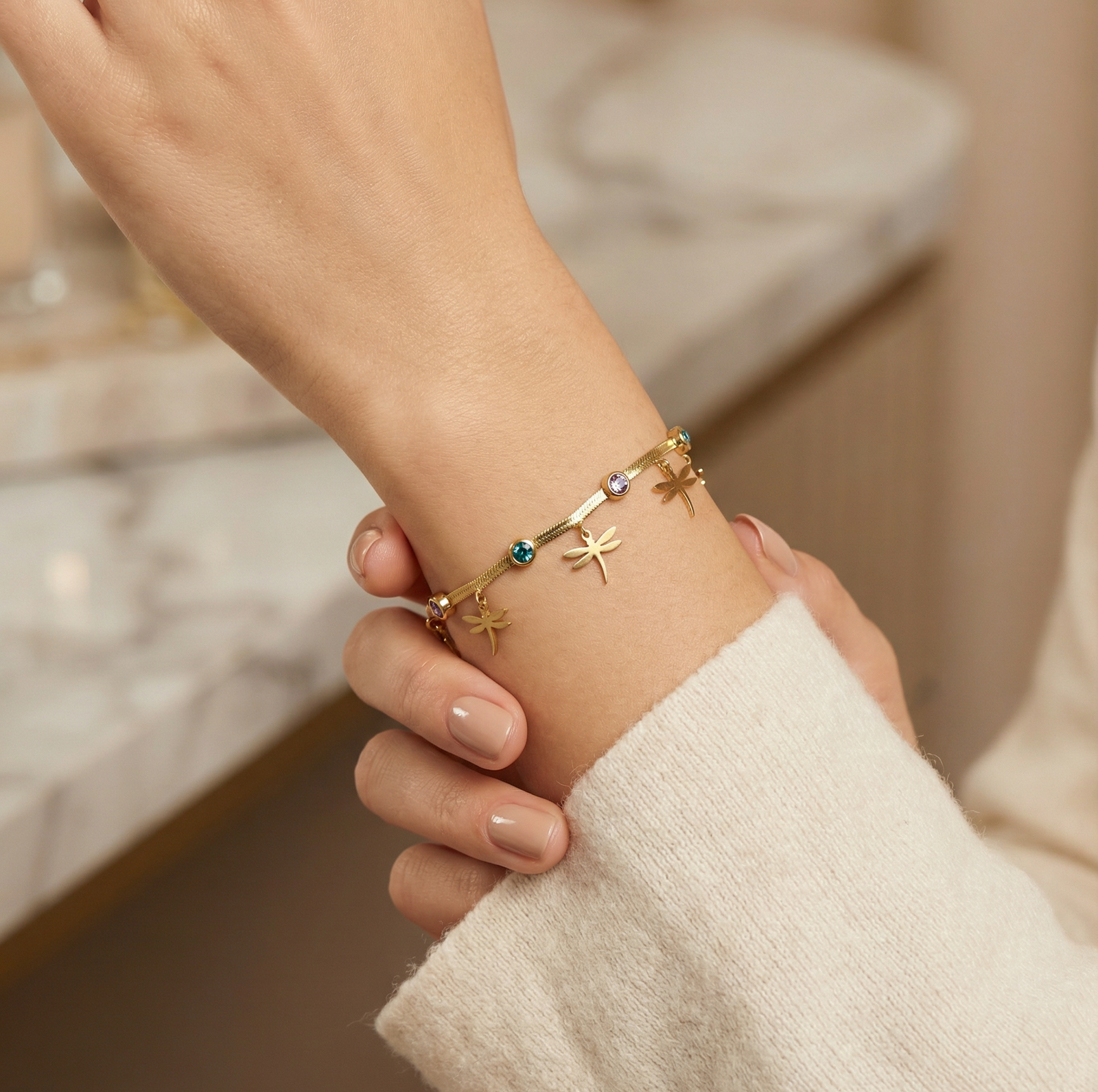 BLINK Coastal Star Charm Anklet