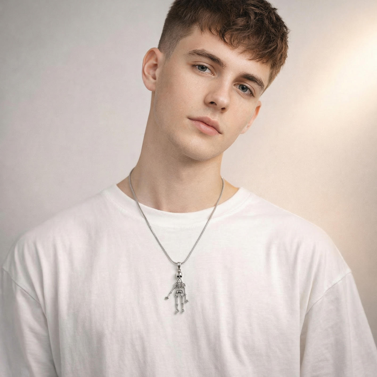 Blink Skeleton Charm Pendant