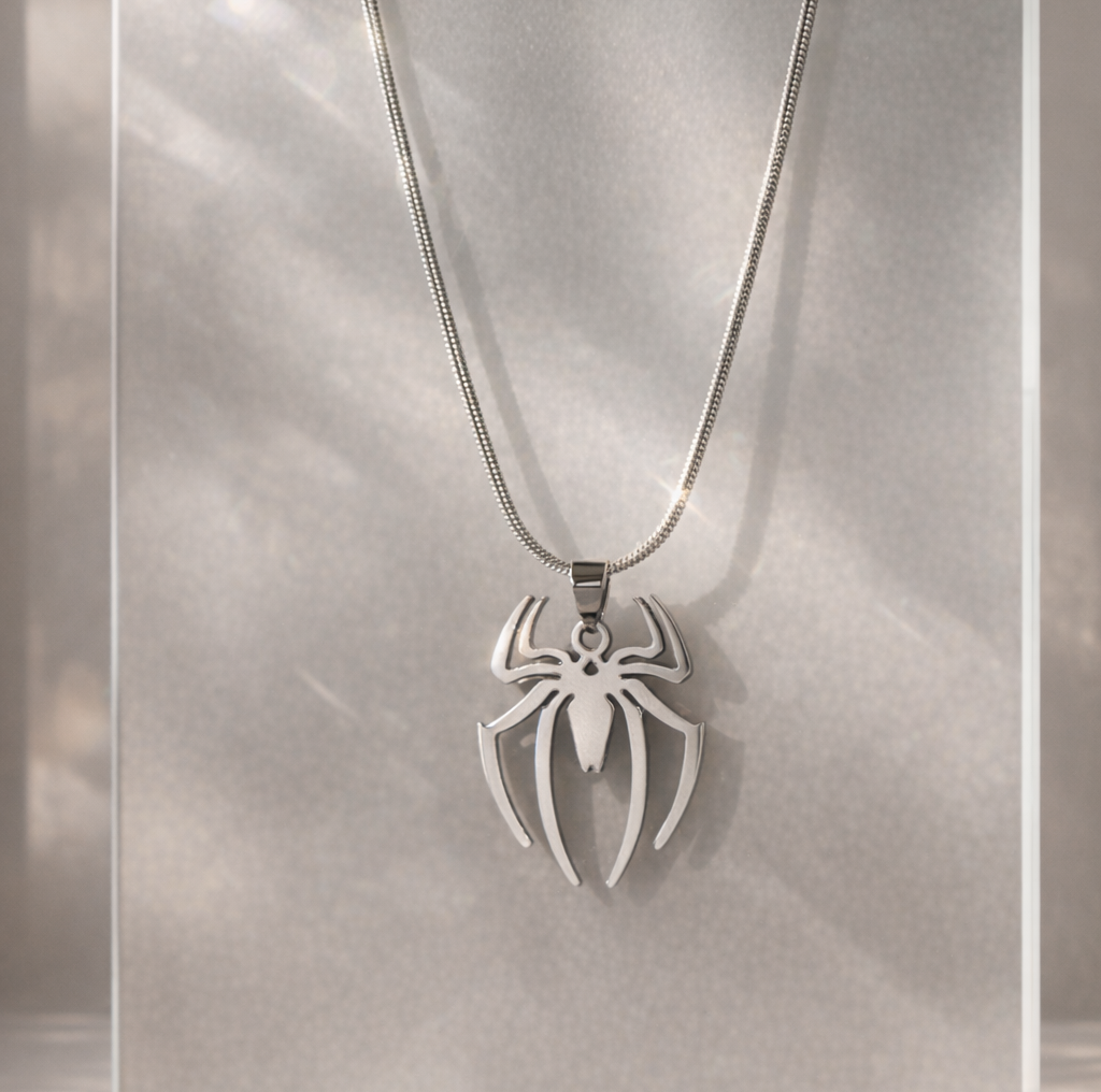 Blink Spider Steel Pendant