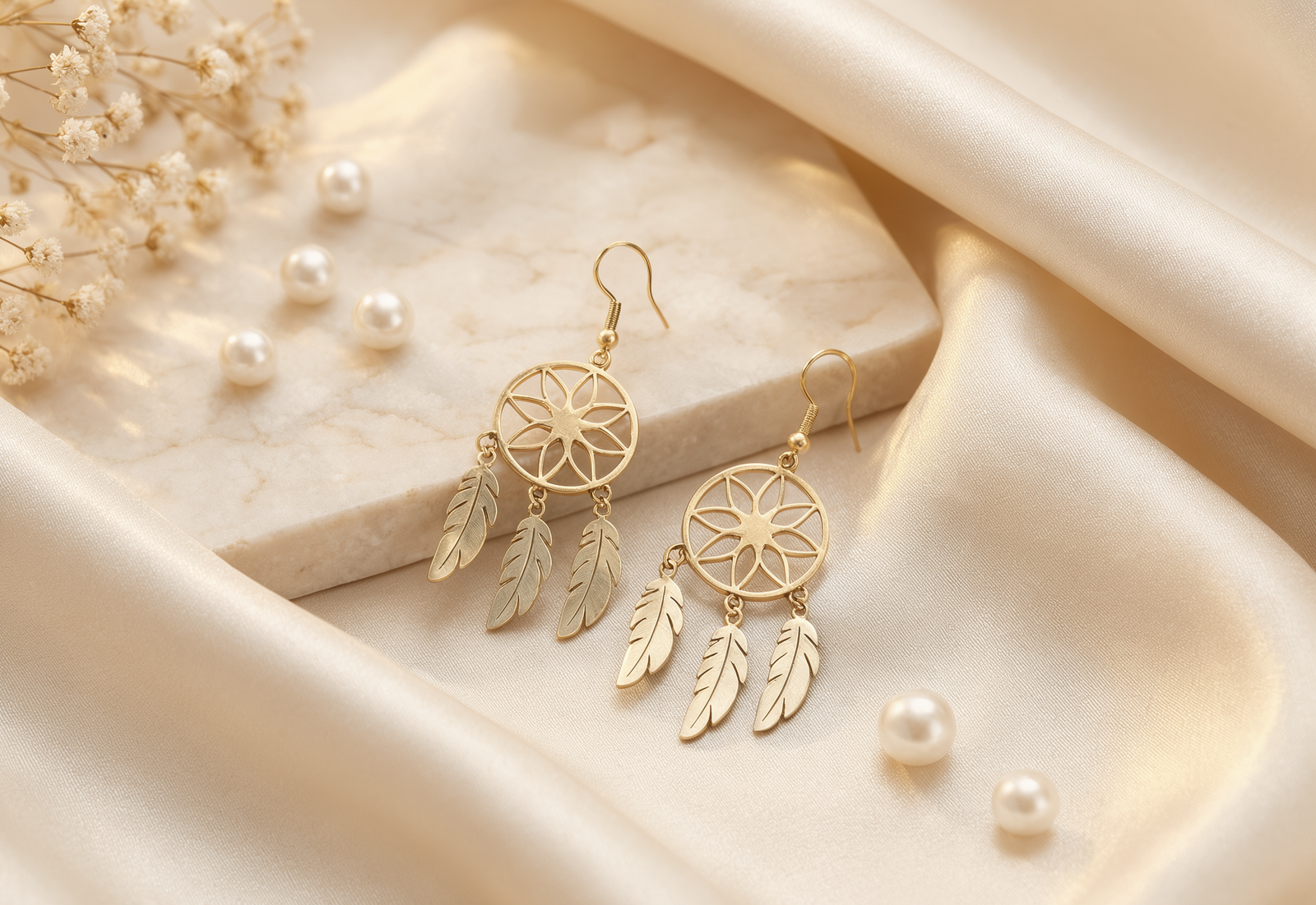 Blink Aurora Dreamcatcher Drop Earrings